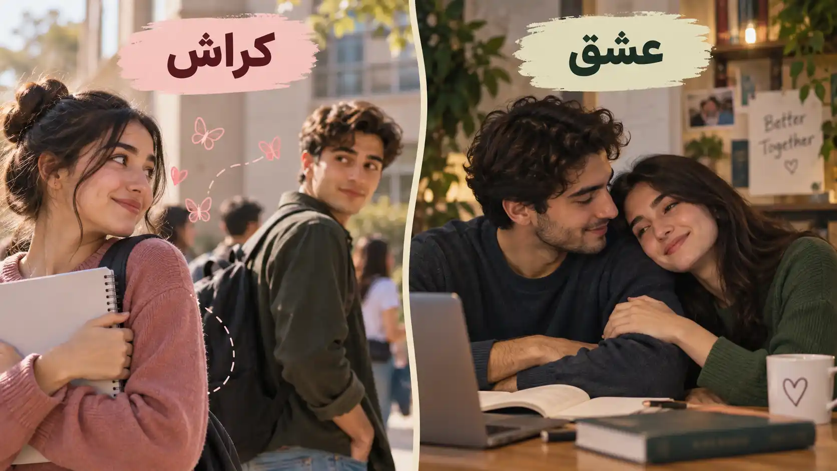 تفاوت کراش و عشق در آشنایی و رابطه تفاوت کراش و عشق در آشنایی و رابطه